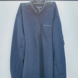 Mens XLT Eddie Bauer Pullover 1/4 Zip